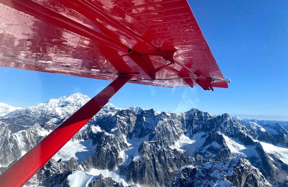 Полет над горой Денали